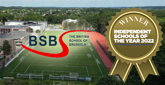 La BSB nommée « British International School of the Year » 2022