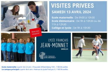13 avril 2024 + 8 juin 2024 | Visite privée du Lycée Français