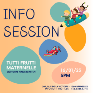 Info session preschool tutti frutti january 2025